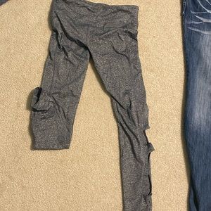 grey forever 21 leggings comfortable and fitting